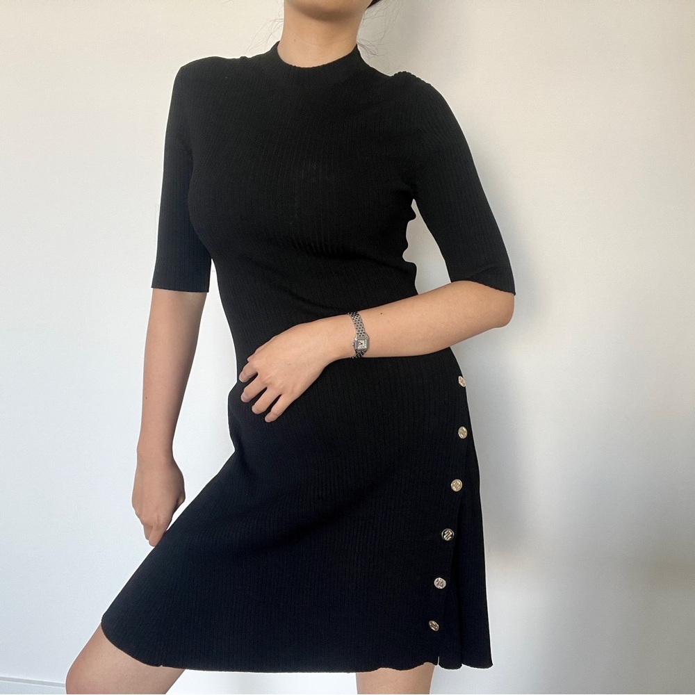 Maje black elegant dress